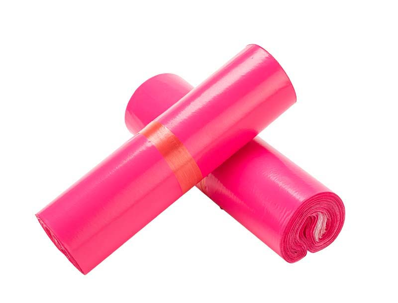 娄烦玫红色快递袋-02